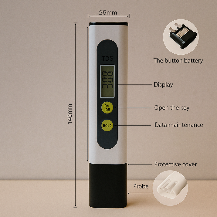 Water TDS Meter Tester